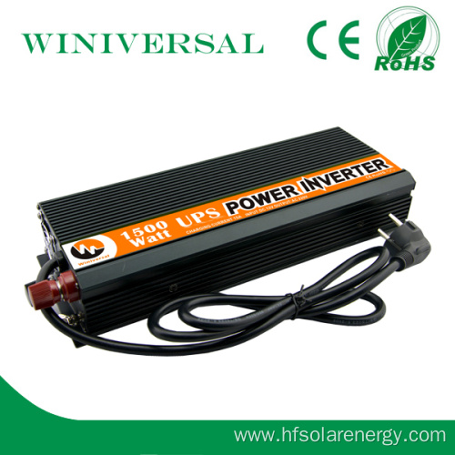 Electric Inverter 12V/24V 1500 Watt with charger